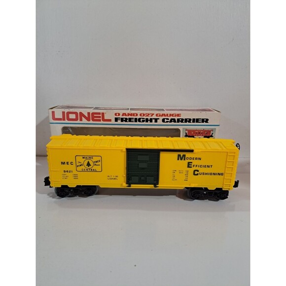 Lionel 6-9421 Electric Train O Gauge Model Railroad Maine Central Boxcar w/Box - Picture 2 of 10